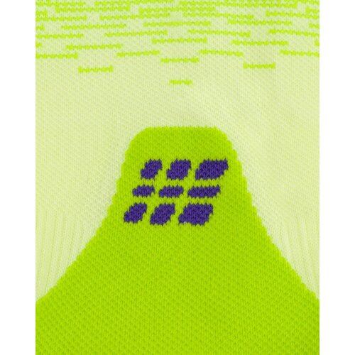 Носки компрессионные CEP Fade Edt. Women Lime / blue