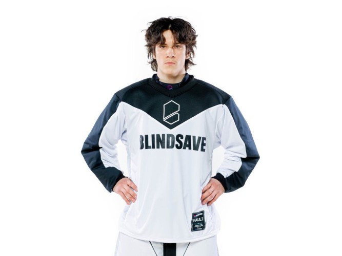 Вратарская джерси Blindsave VAULT TOP WHITE & BLACK