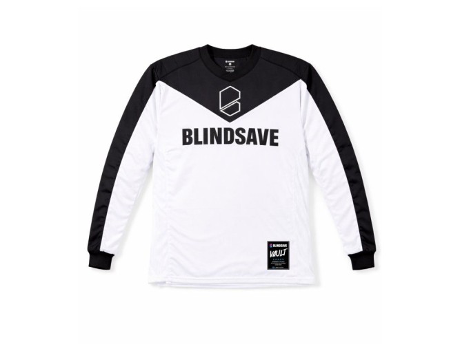 Вратарская джерси Blindsave VAULT TOP WHITE & BLACK