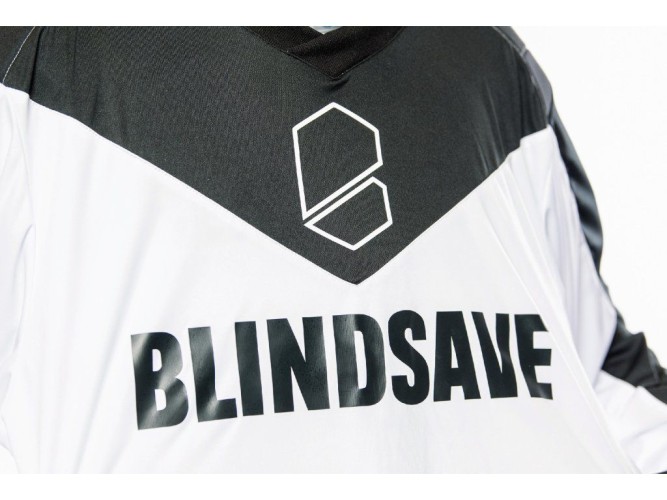 Вратарская джерси Blindsave VAULT TOP WHITE & BLACK