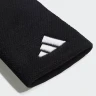 Muñequeras Adidas Padel Grandes 2 pack Negro
