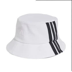 Gorro Adidas Bucket 3 Bandas Blanco