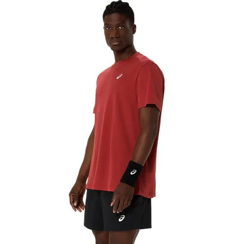 Camiseta Asics Court SS Top Burnt Red