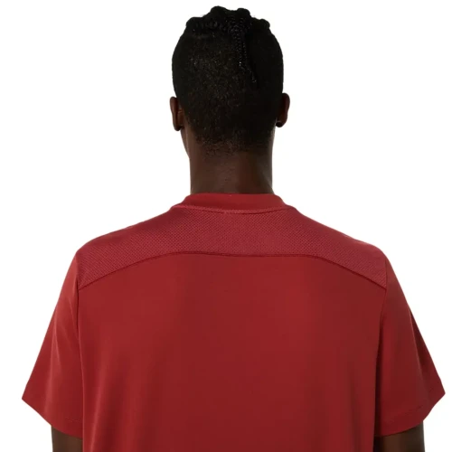 Camiseta Asics Court SS Top Burnt Red