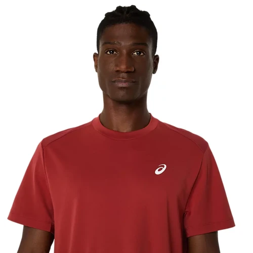 Camiseta Asics Court SS Top Burnt Red