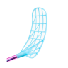 Клюшка для флорбола Unihoc Unilite MAX 27 DLX Classic Edition
