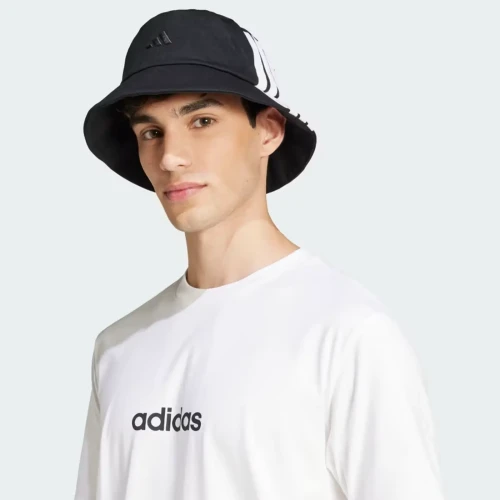 Gorro Adidas Bucket 3 Bandas Negro