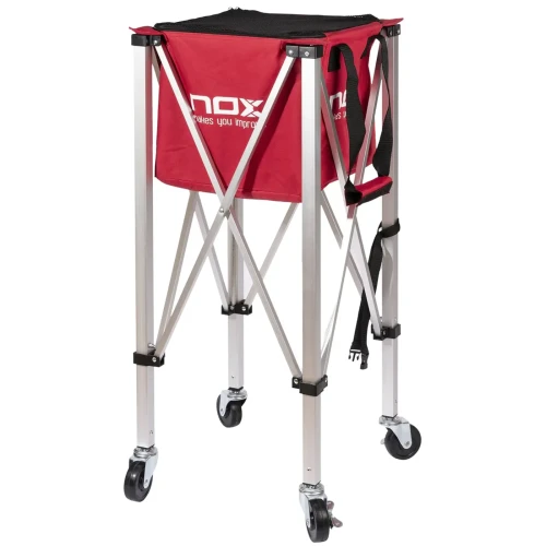 Cesto Bolas Nox Plegable Rojo