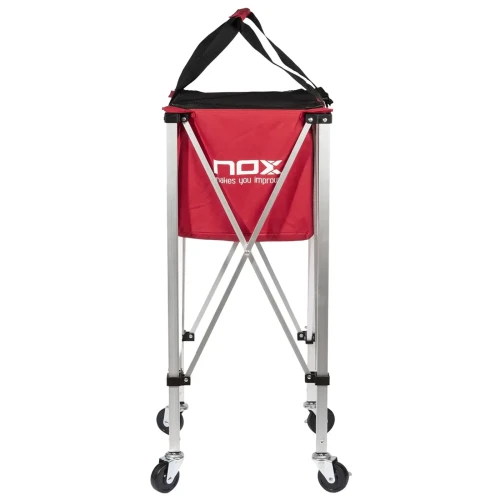 Cesto Bolas Nox Plegable Rojo