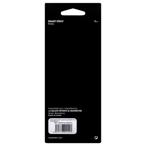 NOX Padel Cordón Smartstrap Luxury Negro