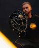 Шлем вратарский Zone Upgrade Pro Cat Eye Cage Black/Gold