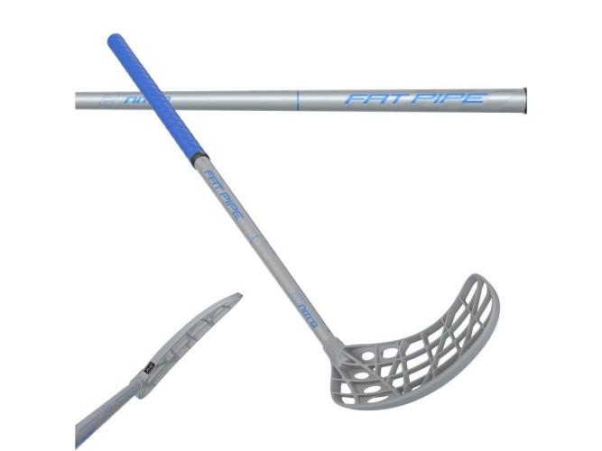 Клюшка для флорбола Fat Pipe NITRO 27 GREY CTRL LTD.