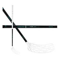 Клюшка для флорбола Unihoc EVOLITE PRO FL 26 WHITE-TURQUOISE SLIM