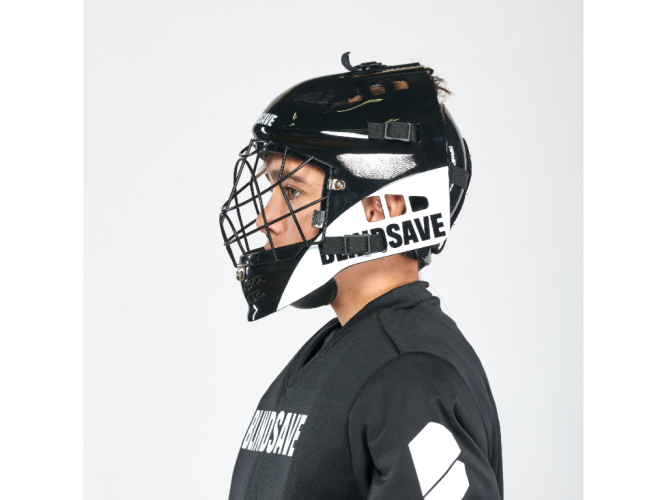 Шлем вратарский Blindsave Black Jr