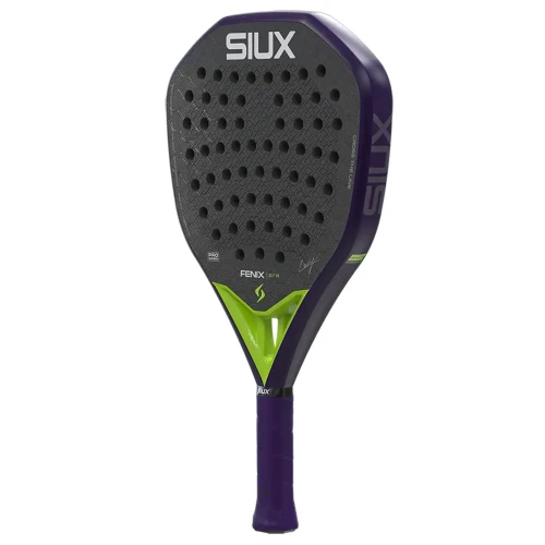 Pala Padel Siux Fenix Pro 2026 Leo Augsburguer Glow Purple