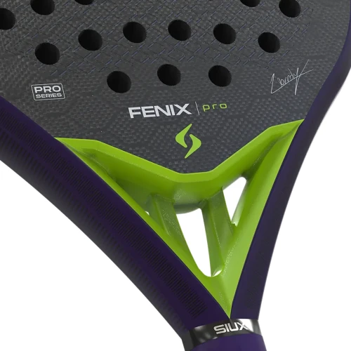 Pala Padel Siux Fenix Pro 2026 Leo Augsburguer Glow Purple