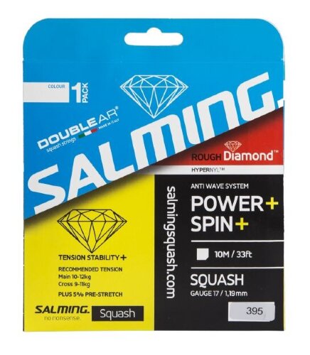 Струны SALMING Rough Diamond String Single Transparent Single 10m
