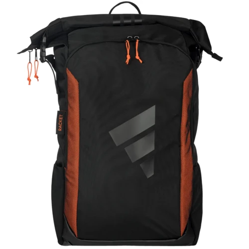 Mochila Adidas Multigame negro naranja 3.4