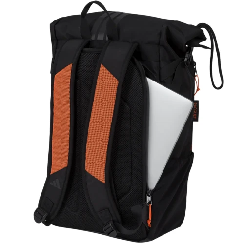 Mochila Adidas Multigame negro naranja 3.4