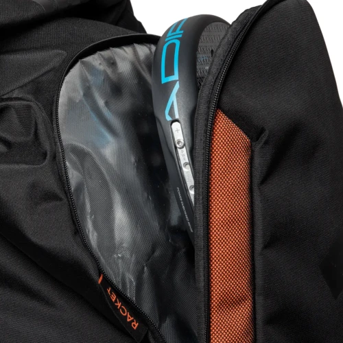 Mochila Adidas Multigame negro naranja 3.4