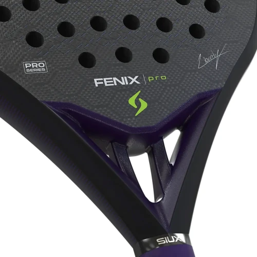 Pala Padel Siux Fenix Pro 2026 Leo Ausburguer Black
