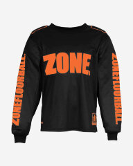 Вратарская джерси Zone Upgrade Superwide Black/Lava Orange