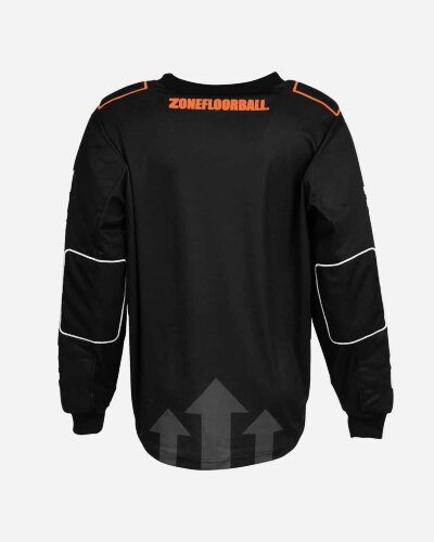 Вратарская джерси Zone Upgrade Superwide Black/Lava Orange