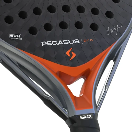 SIUX Pegasus Pro Alex Chozas Padel Racket 2026 Lava Orange