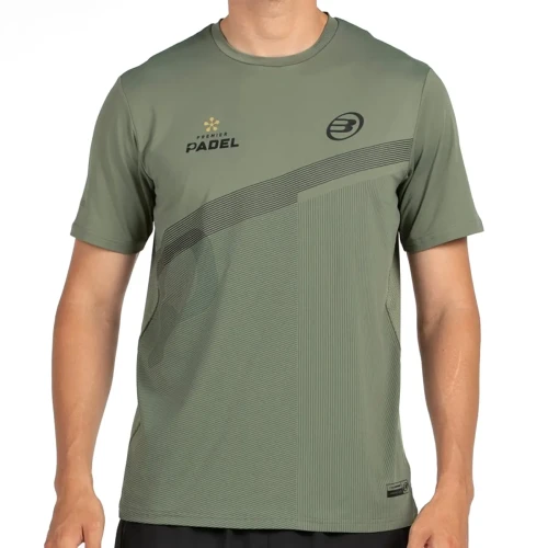 Camiseta Bullpadel Patos Kaki Premier Padel 2026