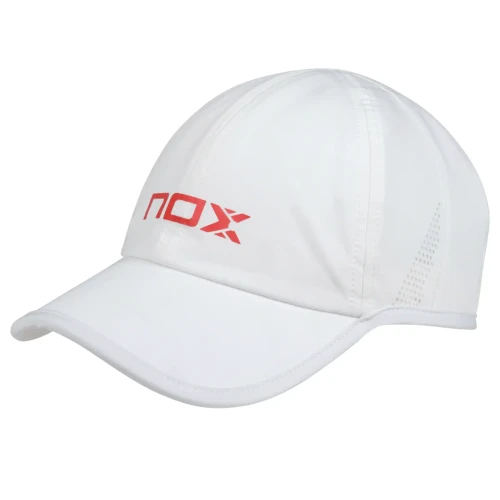 Gorra NOX Padel Blanca Roja