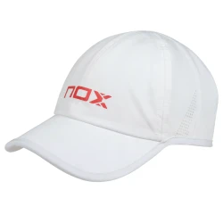 Gorra NOX Padel Blanca Roja