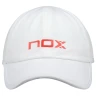 Gorra NOX Padel Blanca Roja