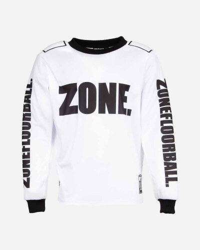Вратарская джерси Zone Upgrade Superwide White/Black