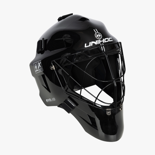 Шлем вратарский Unihoc Alpha Prime Evolab Black