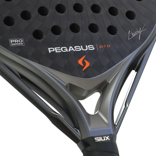 SIUX Pegasus Pro Storm Grey Alex Chozas Padel Racket 2026