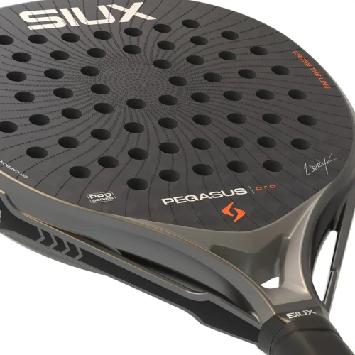 SIUX Pegasus Pro Storm Grey Alex Chozas Padel Racket 2026