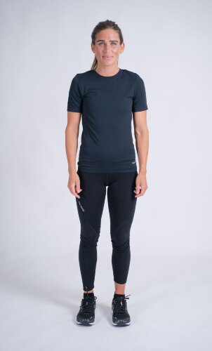 Футболка SALMING Seamless Tee Women Black