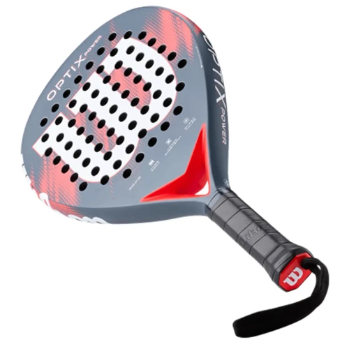 Pala Padel Wilson Optix V2 Power Rojo 2026