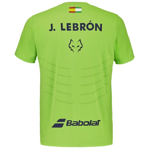 Camiseta Babolat Réplica Juan Lebrón 2026 Verde