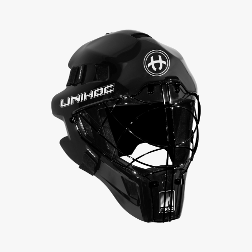 Шлем вратарский Unihoc Inferno 66 Black