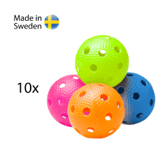 SALMING Aero Ball 10-pack, colour mix