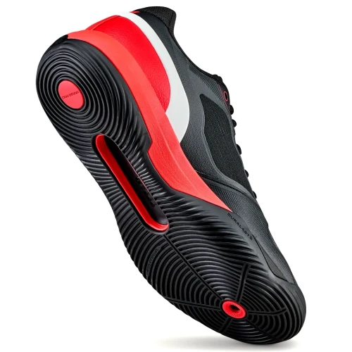 Zapatillas Wilson Rush Pro 5 Hombre 2026 Negro y Rojo