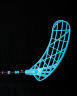Клюшка для флорбола Zone Air/One Prizm JR 35 Thin Black/Blue