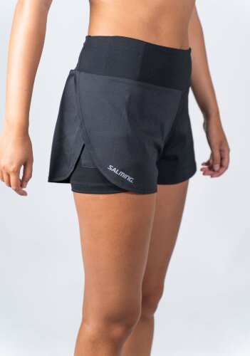 Шорты SALMING Essential 2-in 1 Shorts Women Black