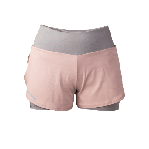 Шорты SALMING Essential 2-in 1 Shorts Women DustyPink/Grey