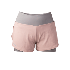 Шорты SALMING Essential 2-in 1 Shorts Women DustyPink/Grey
