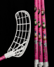 Клюшка для флорбола Zone Zuperhero 35 Thin Pink + мяч