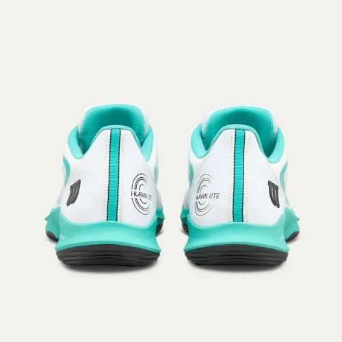Wilson Hurakn Lite Women's Padel Shoes White Turquoise