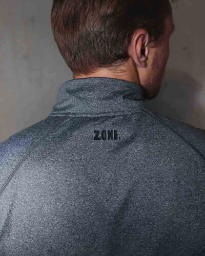Лонгслив Zone Gymtime Grey Melange