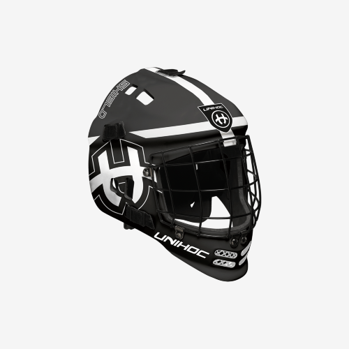 Шлем вратарский Unihoc Shield Black